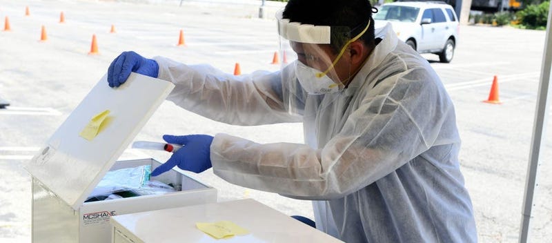 Coronavirus testing center