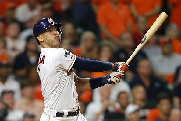 Carlos Correa blasts a walk-off home run in the ALCS.