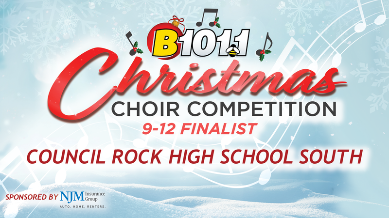 Council Rock High School South Advances to 9-12 of B101.1's 2022 Christmas Choir Competition