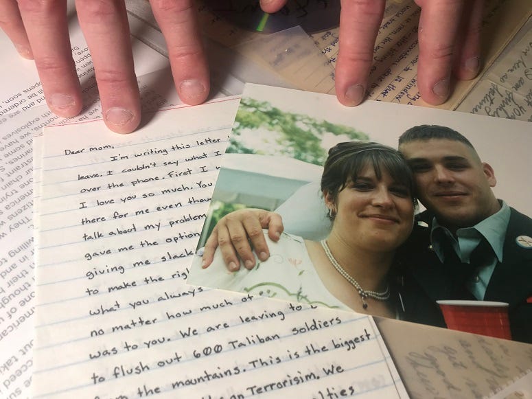 Love expressed in letters, part of a collection from The Center for American War Letters