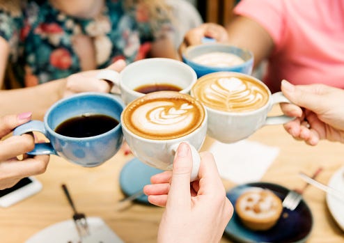 cups of coffee
