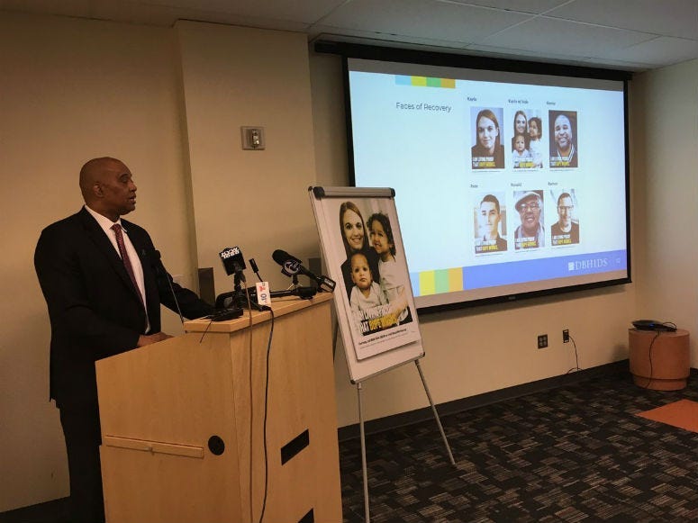 Behavioral health Commissioner David Jones launches new ad campaign proclaiming "BUPE works."