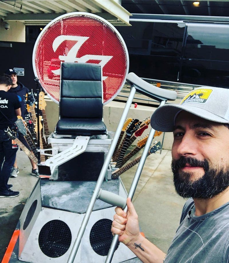 Matthew Ramsey's Dave Grohl Chair