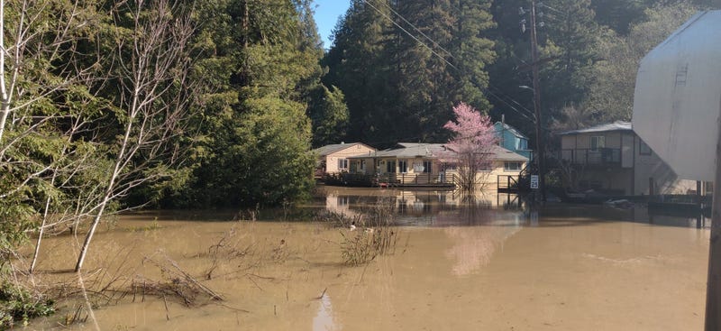 Flooding in Guerneville February 28, 2019