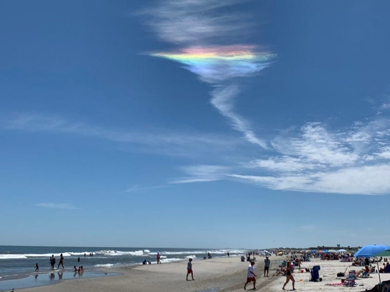Fire rainbow