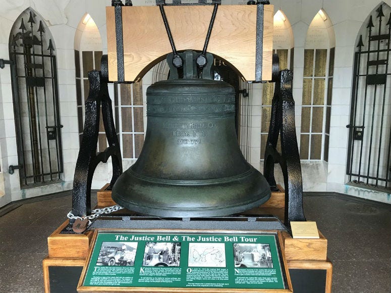 100 years ago, Pennsylvania became the seventh state to vote in favor of the 19th Amendment, which gave women the right to vote. A celebration in Valley Forge included the ringing of what’s known as the “Women’s Liberty Bell."