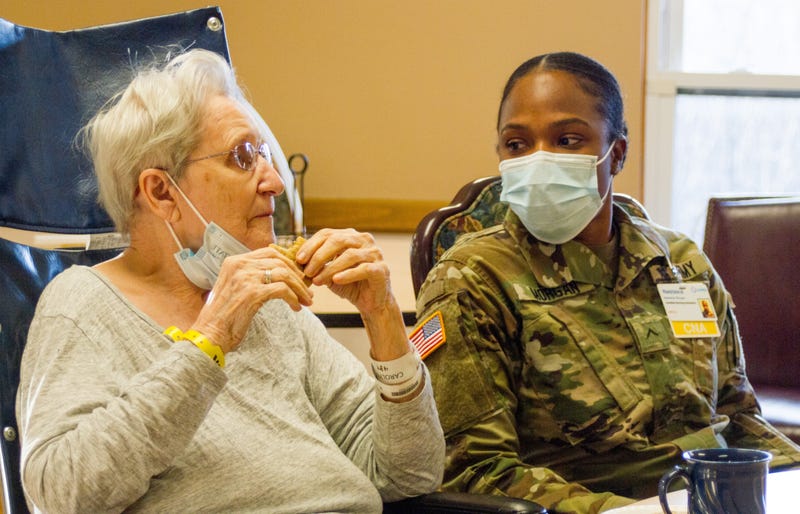 New York Guard provides relief to upstate nursing home