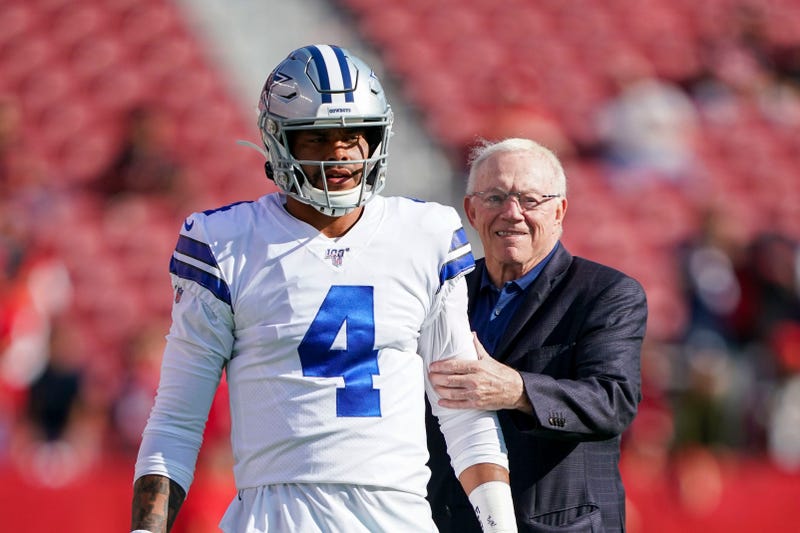 Dak prescott Jerry Jones Cowboys