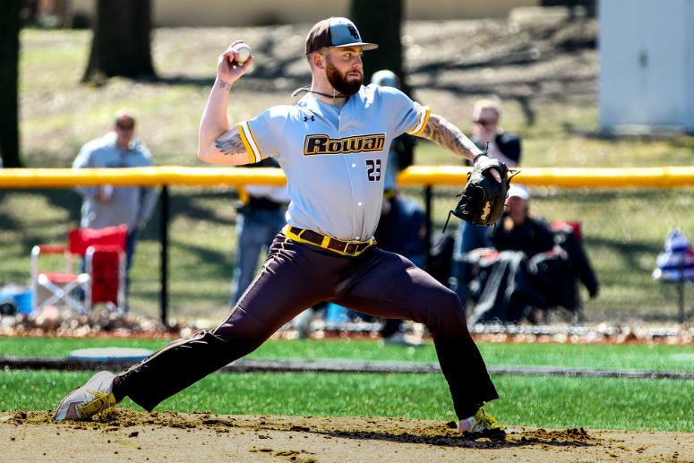 Senior RHP Danny Serreino has a 2.40 ERA this season for Division III Rowan University.
