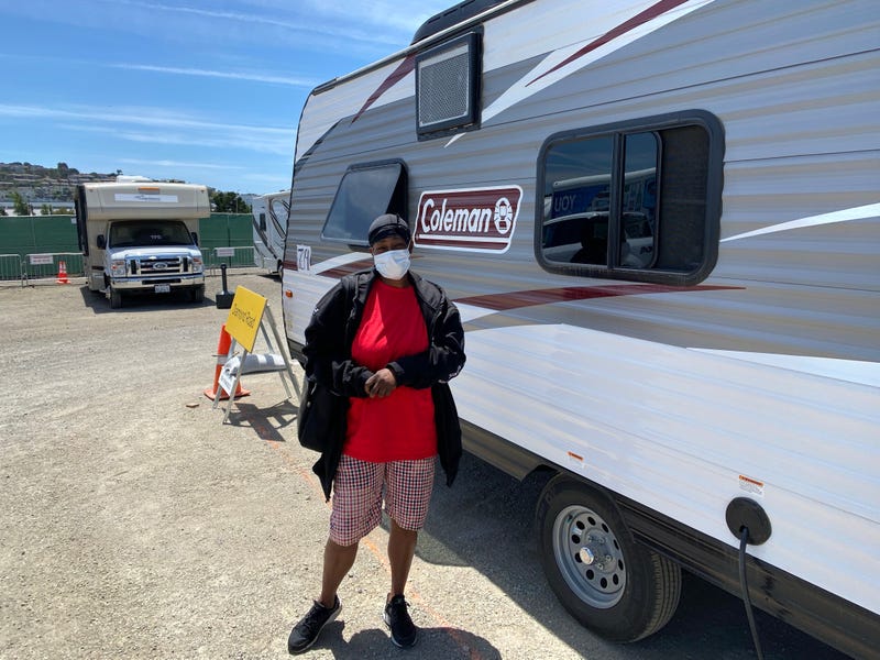A Place To Shelter: RVs and Site Monitors Provide Some Homeless Relief