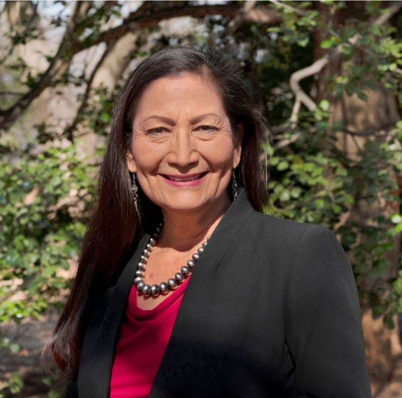Deb Haaland was confirmed as U.S. Secretary of the Interior in March. She is a former Congresswoman representing New Mexico.