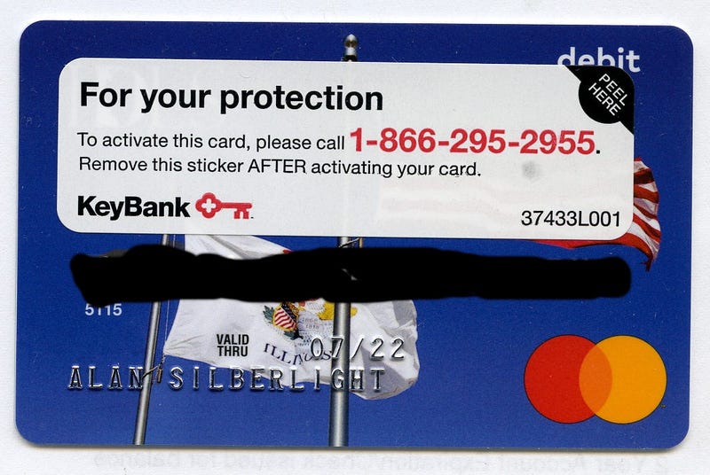 Wrong Debit Card Illinois IDES