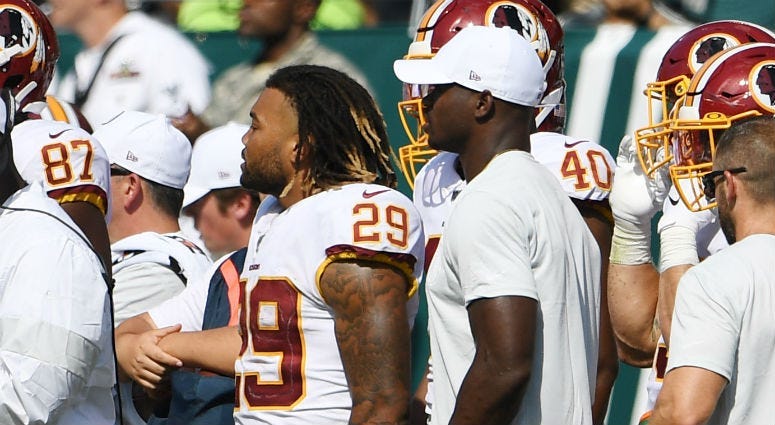 Redskins have room for AP and Guice