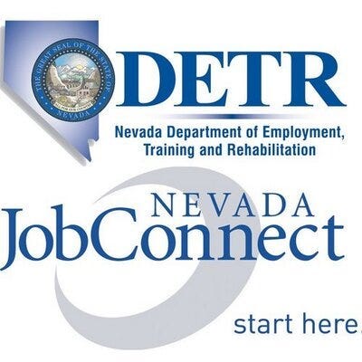Logo for the Nevada Department Of Employment, Training and Rehabilitation