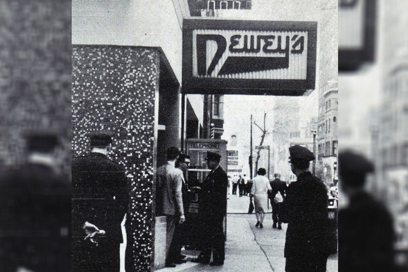 Dewey's at 17th and Chancellor in Philadelphia, c. 1965