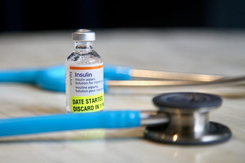 bottle of insulin