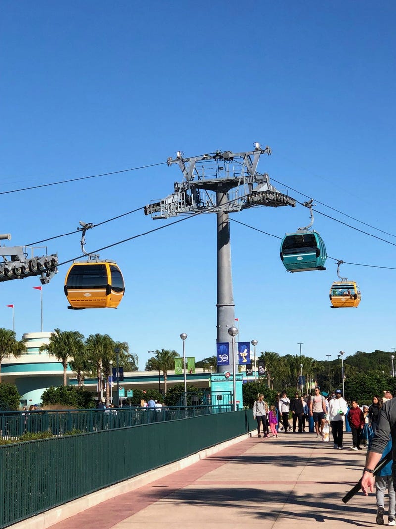 Jason and Corinna toured Disney World.