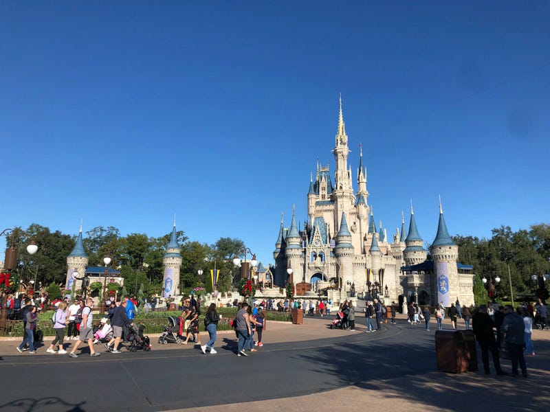 Jason and Corinna toured Disney World.