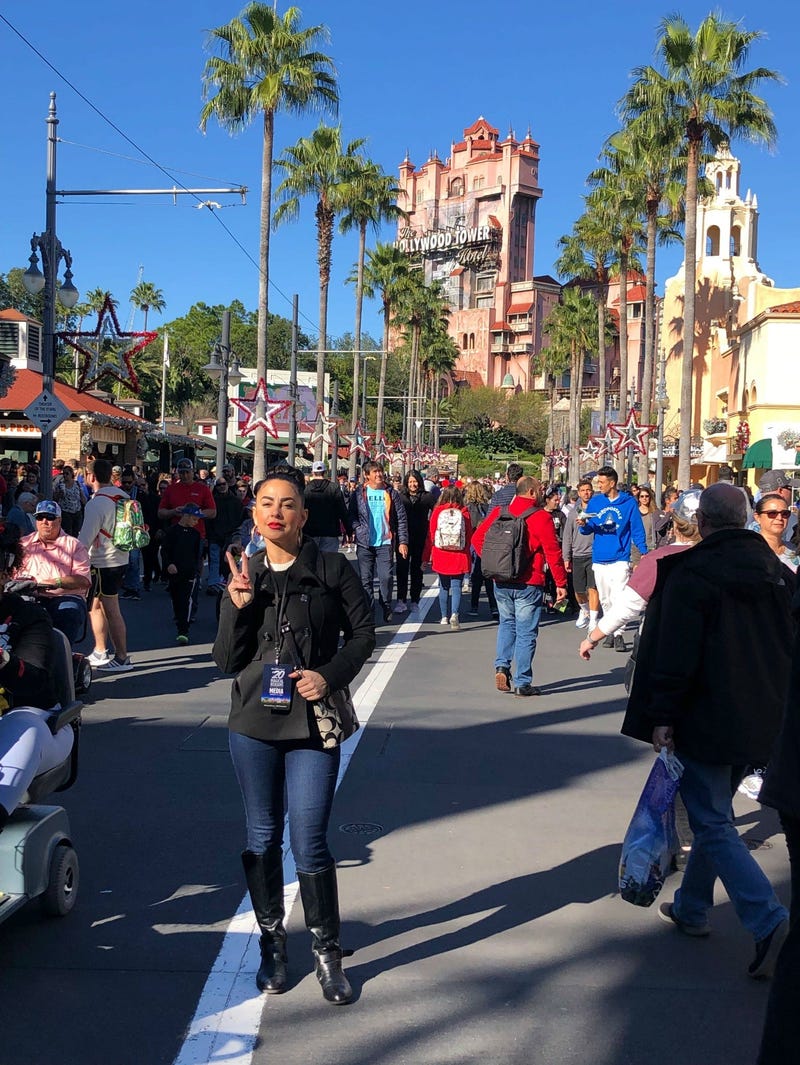 Jason and Corinna toured Disney World.