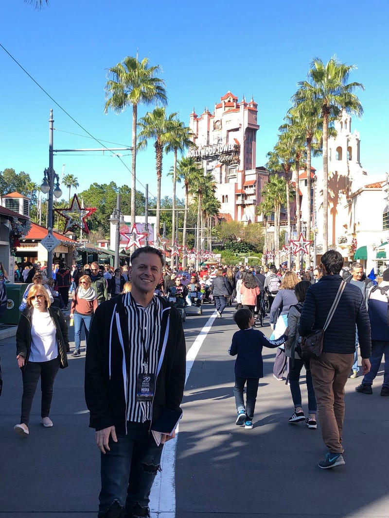 Jason and Corinna toured Disney World.