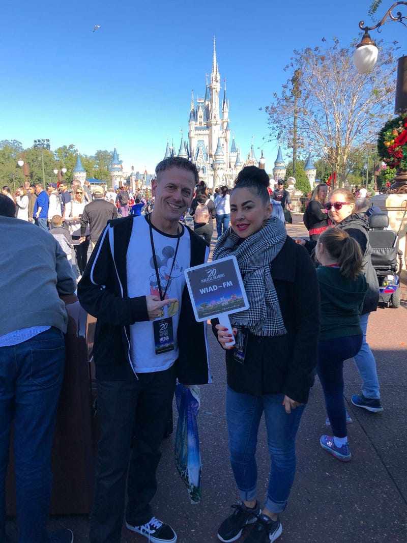 Jason and Corinna toured Disney World.