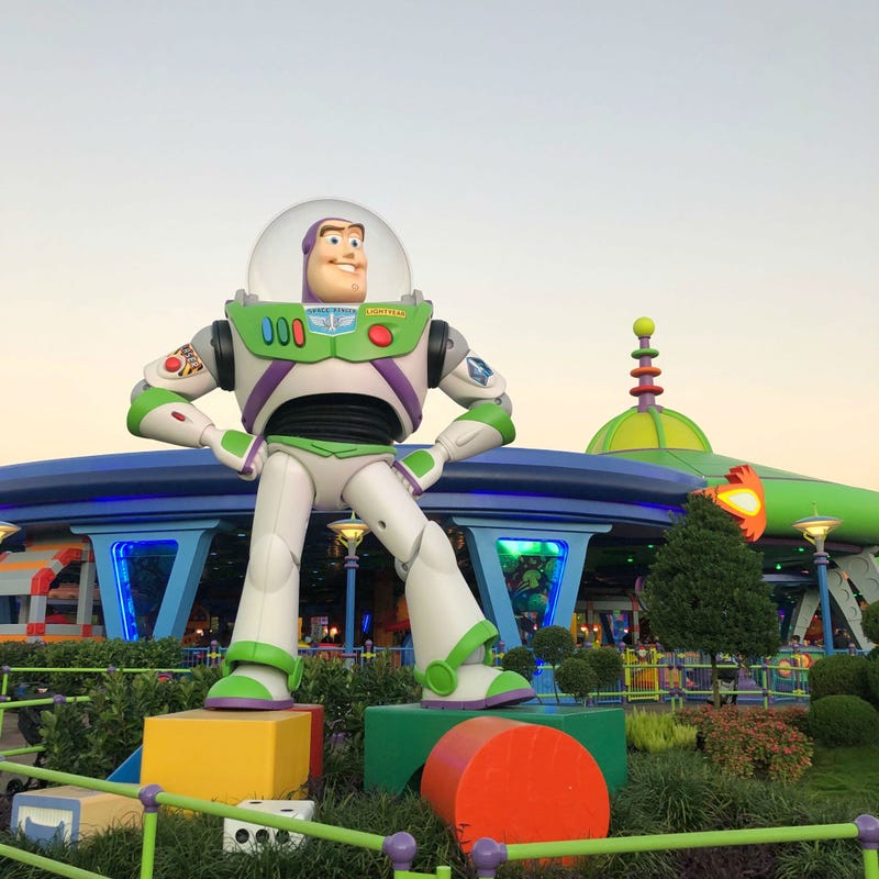 Jason and Corinna toured Disney World.