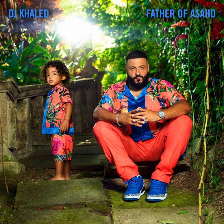 DJ Khaled's new album, Father of Asahd