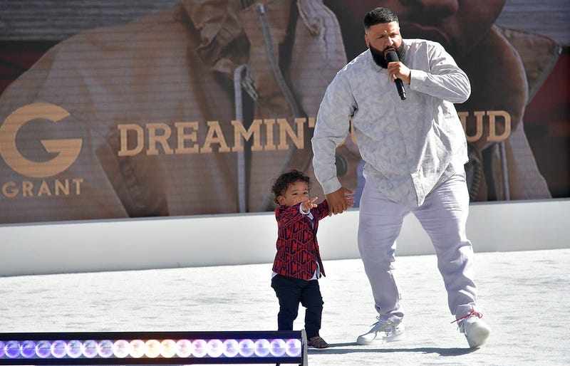 DJ Khaled and his son Asahd