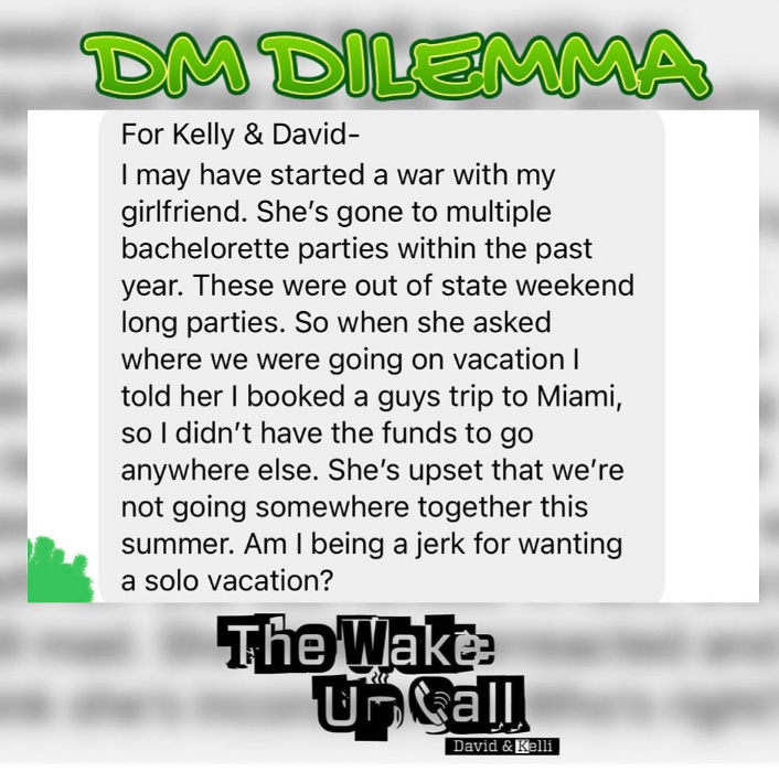 DM Dilemma: Guy's Trip