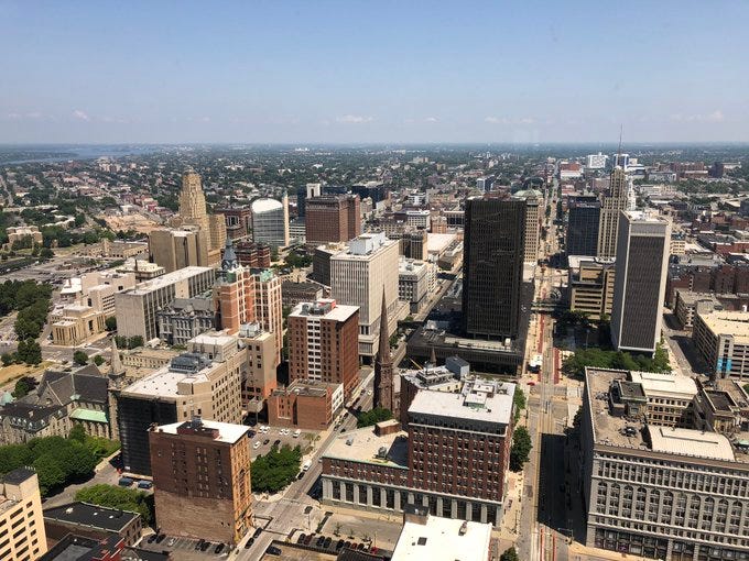 DOwntown Buffalo, N.Y.