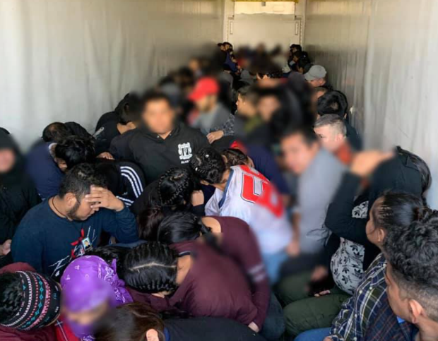 DPS finds more than 100 people inside a semi-truck