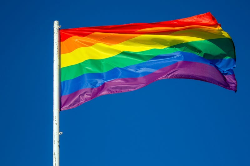 Rainbow pride flag