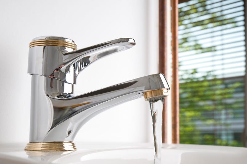 Water faucet.