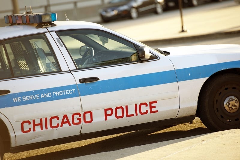 Chicago Police squad car