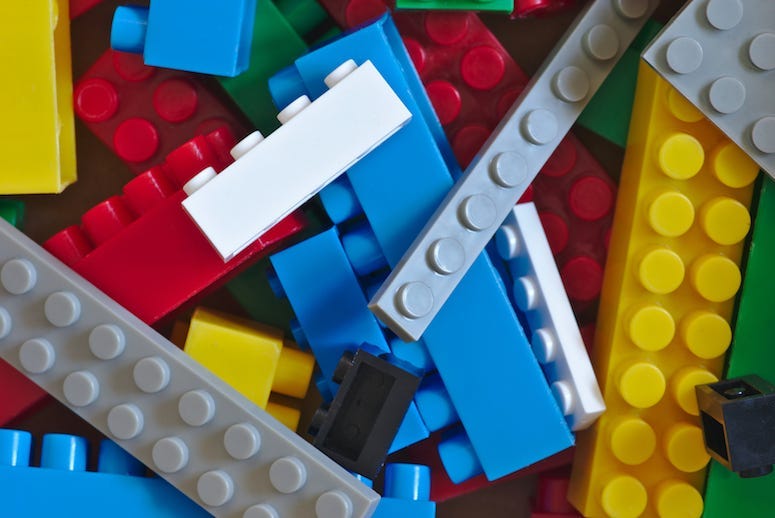 Legos, Bricks, Close Up, Toys