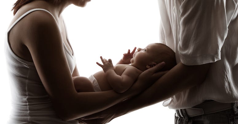 Mother, Father, Family, Newborn Baby