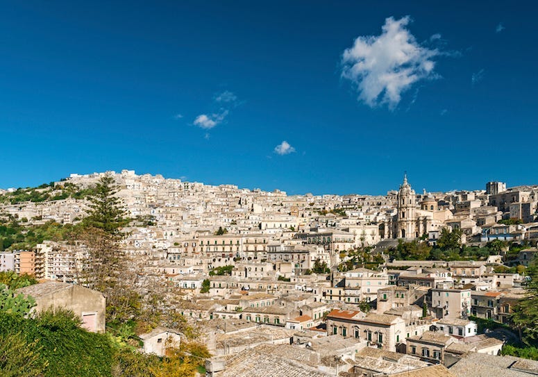 Italy, Sicily, Neighborhood, Traditional Houses