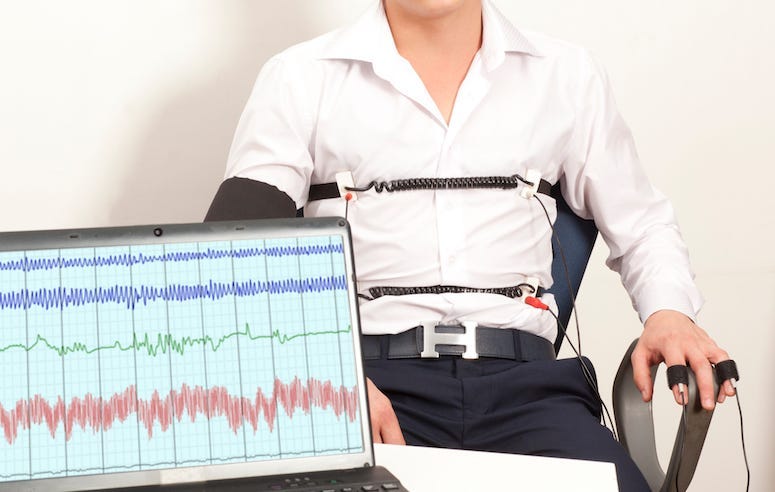 Male, Lie Detector, Polygraph, Computer