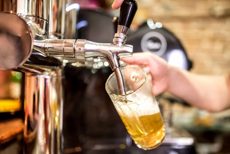 Bartender, Pour, Draught, Beer, Tap, Mug, Bar