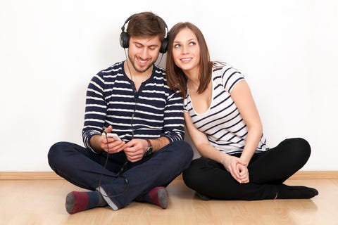 people Listening to music