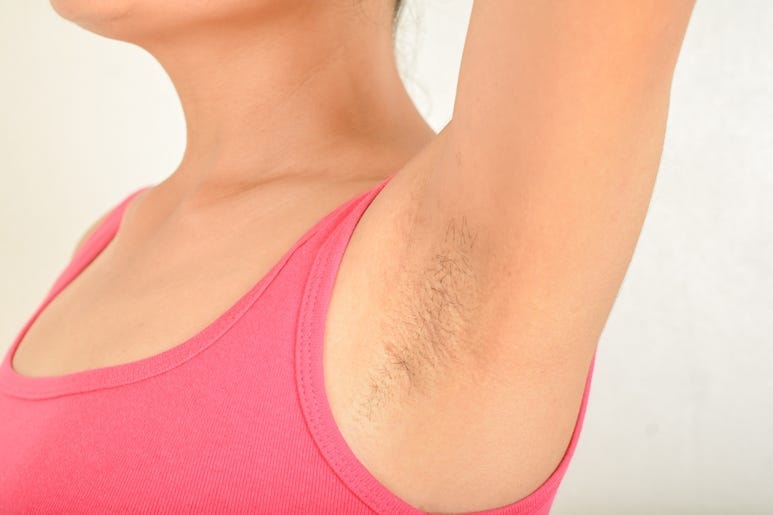 Hairy armpits and Black spots