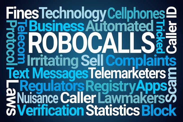 Robocalls Word Cloud