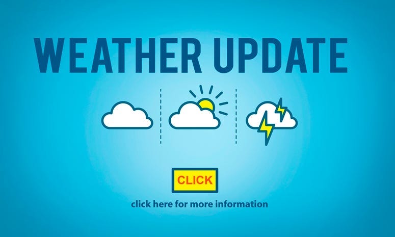 Weather Update Prediction Forecast News Information Concept.