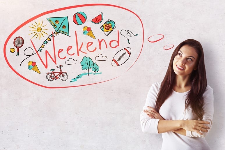 Weekend concept