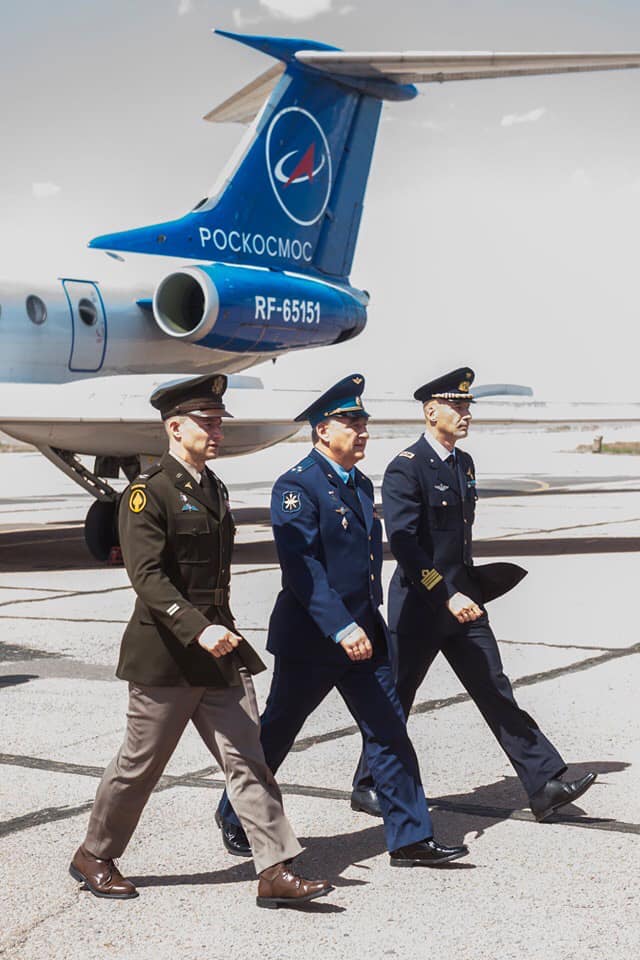 Colonel Andrew Morgan (Left)