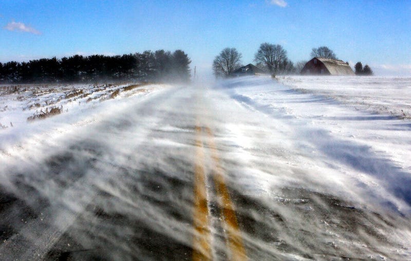 Drifting snow Lancaster County, Pa.