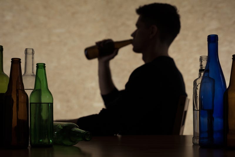 drinking alcohol