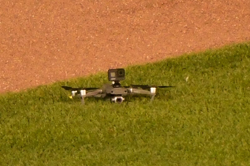 Cubs Drone Wrigley Field