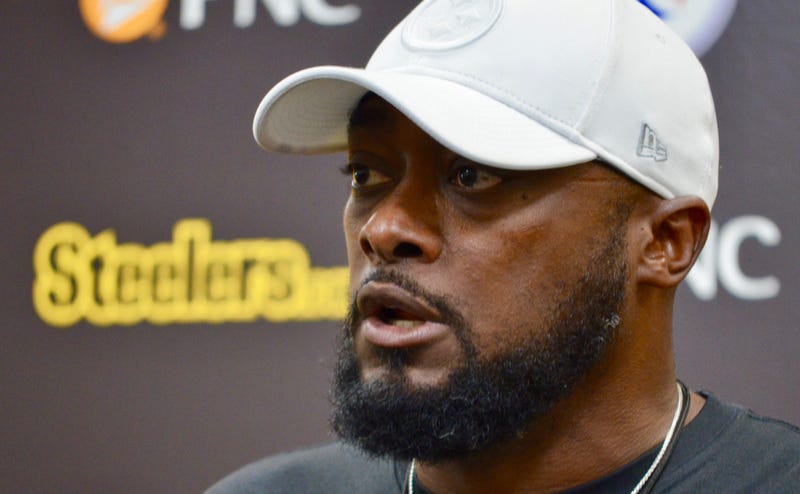 Steelers coach Mike Tomlin at 2018 press conference