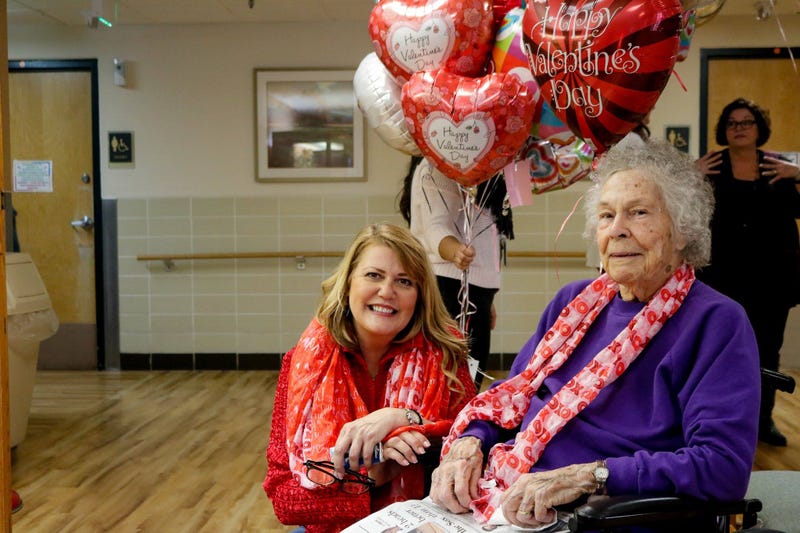 DuPage County long-term care facility offers Valentine’s Day treat for residents